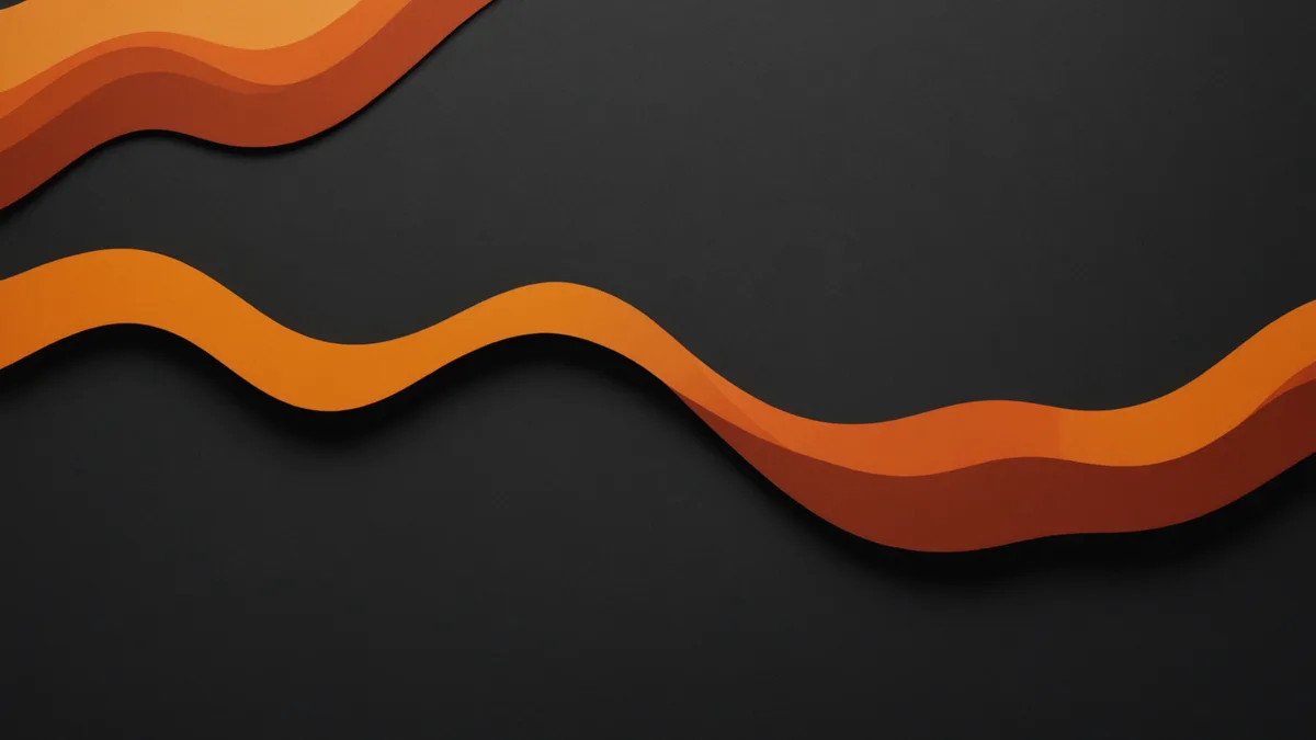 Abstract scroll depth signal visualization